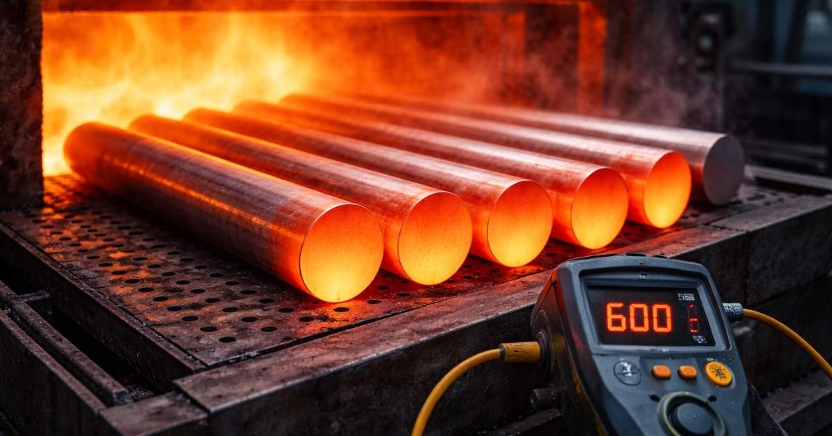 پیش‌گرم فولاد اتومات؛ مرحله‌ای حیاتی